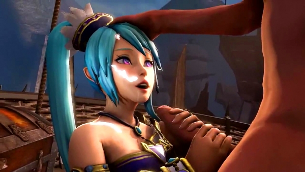 Принцесса Hyrule Warriors прогибается перед врагом: подставляет сочную письку для жесткого проникновения! HD порно